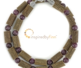 Lepidolite Gemstone & Hazel - Relaxation / Stress Relief!