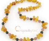 SAVE $20.95 w/ Code: FREE- Amber Necklace Set - Adult & Kids Unpolished Harvest Relaxation</u