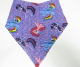 SALE! Purple My Little Pony - Bandana Bib