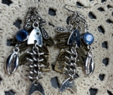 charming fish earrings