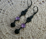 earrings-eclectic beach experience-lavender