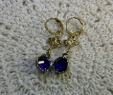 earrings- verve-deep blue