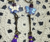 butterfly earrings