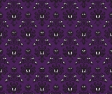 1yd Cut HM Wallpaper Grape Small Scale Cotton Lycra Retail