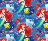 1yd cut Custom Fabric Small Under the Sea Retail