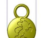 Running Mouse CIRCLE Zipper Pull Set of 5 SMALL SCALE  *LAST CALL*