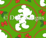 R98  Running Mouse Winter Holiday SMALL SCALE