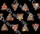R107 Poop Emojis (Collab with Foreman Fabrics)