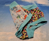 Small Scales/Fish Boy Short Scrundies