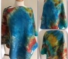 Hand Dyed Poncho