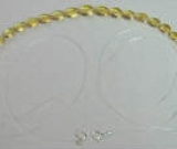 Polished YellowFor Knee DiscomfortSmaller Beads