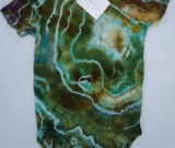 Geode Tie-Dye Onesie Size Newborn/0-3 Months #02