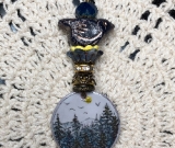 highest peak bird necklace pendant