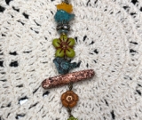 woodstock peace bird-four necklace pendant