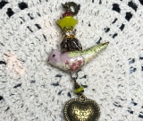 bird of wisdom-necklace pendant