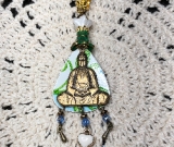 growth of the pure heart buddha necklace pendant