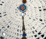 everything, enameled universal energy necklace pendant