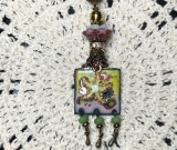 before you were born starfish enameled necklace pendant