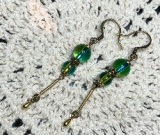 mountain fairy orb earrings