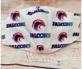 Custom Sewn Falcons Face Mask