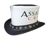 Assassins Creed Theme Crown Leather Top Hat