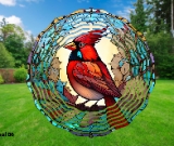 Cardinal 3D Wind Spinner
