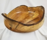 Wide Live Edge Maple Bowl (13 Wide Live Edge Maple Bowl (13