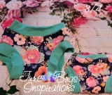 3/4 Floral Children's Underwear
