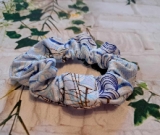 Sail Boat and Waves Scrunchie