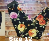 Size 12 Colorful Flower DBP Leggings